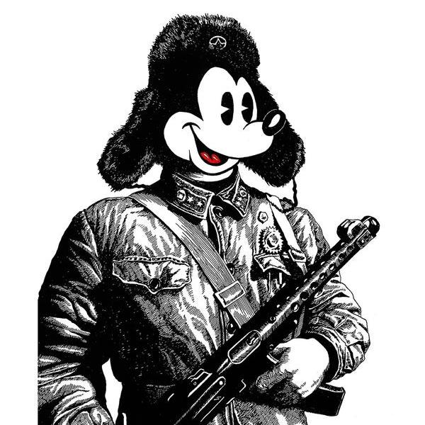 愤怒的mickey - 郑宏祥的作品 | artand - 与艺术家面对面的在线画廊