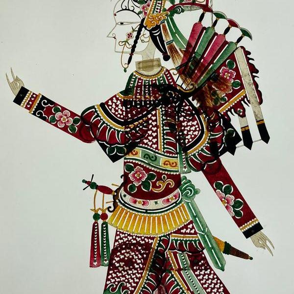 小旦头茬皮影艺术