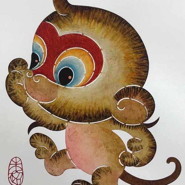 小旦头茬皮影艺术