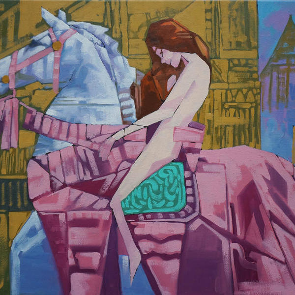 孙昭-马背上的godiva夫人