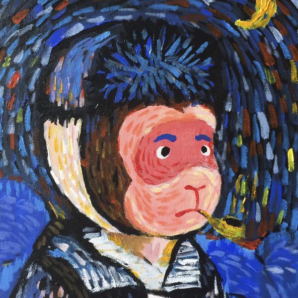 陈建周-《悟空梵高》收藏级限量签名版画