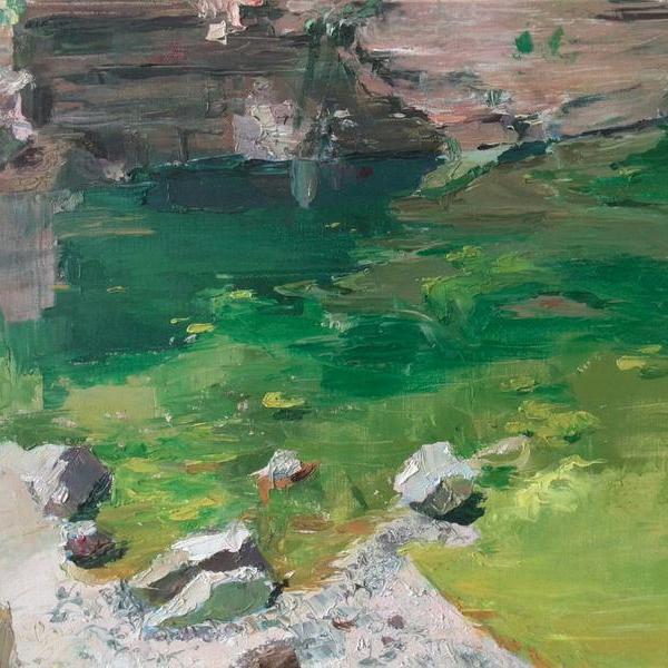 绿光- 刘杨的作品 | artand - 与艺术家面对面的在线画廊