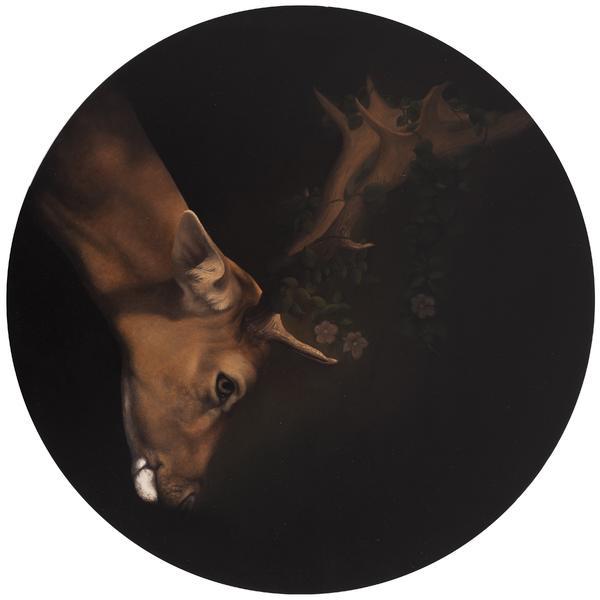 《哟呦鹿鸣》版画 - 李季的作品 | artand - 与艺术家面对面的在线