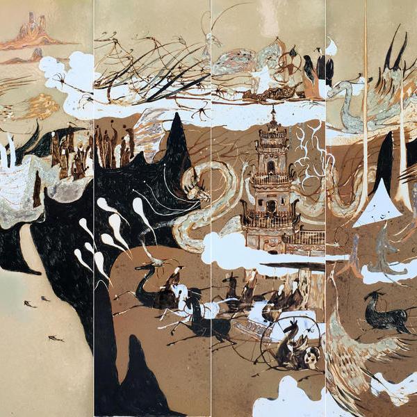 郭树林-《华夏仙山系列一曲问灵》六屏风