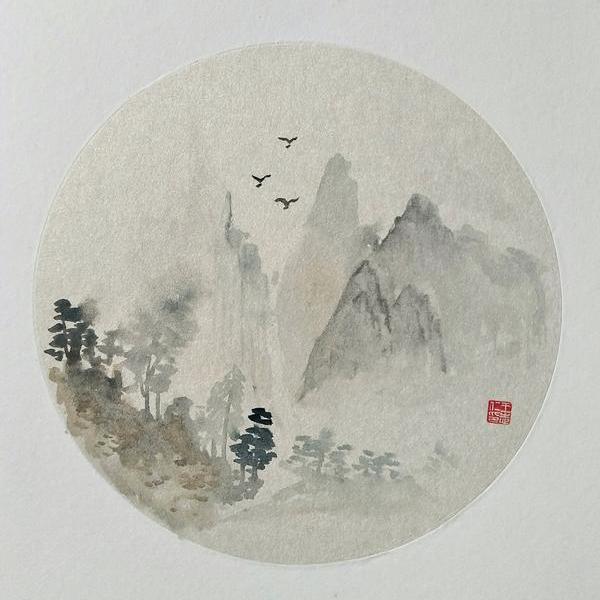 禪意小品3 - 王志仁國畫的作品 | artand - 與藝術家面對面的在線畫廊