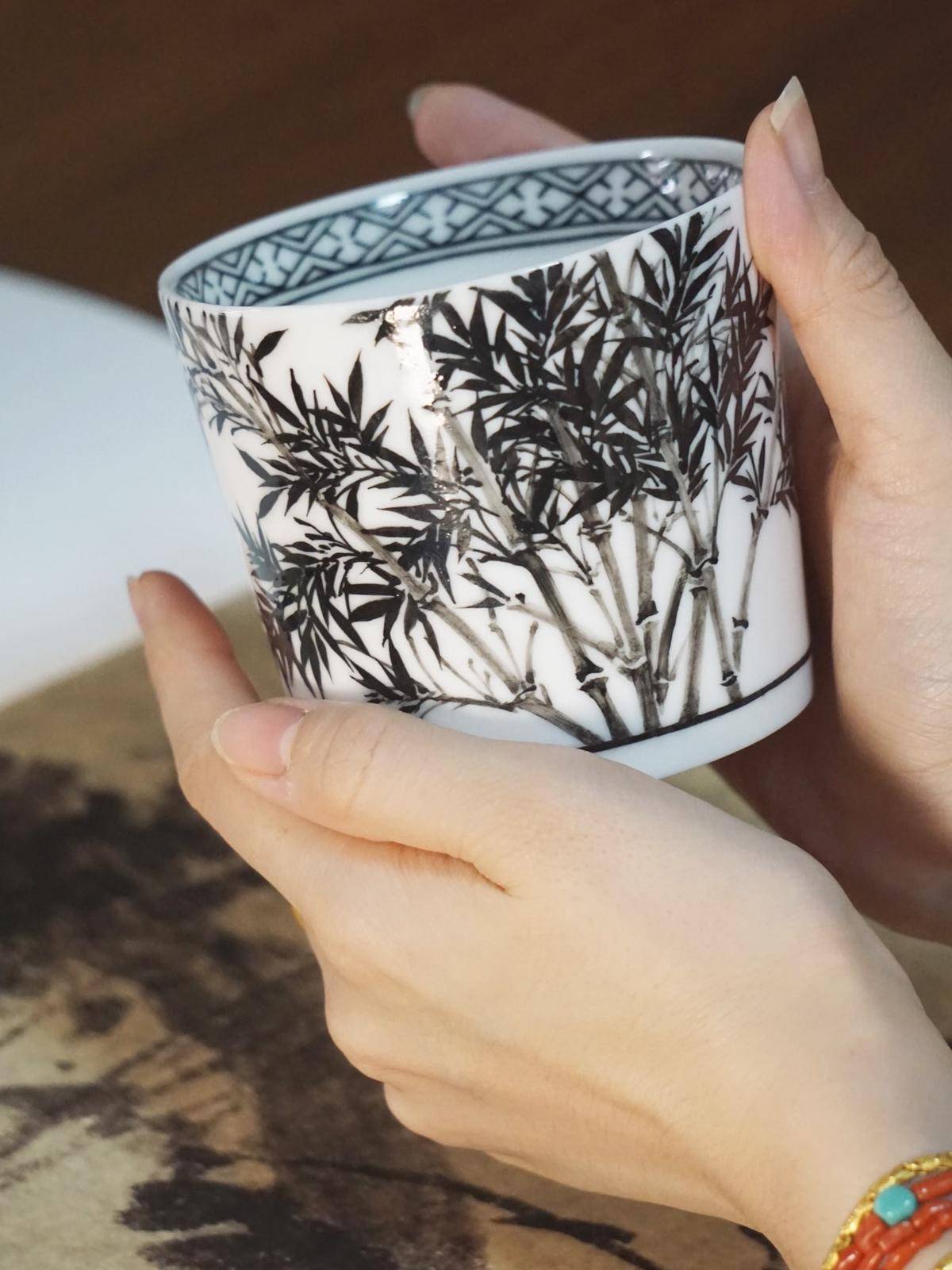墨竹 带内绘大容量马克杯 - 穆宣有 作品图4