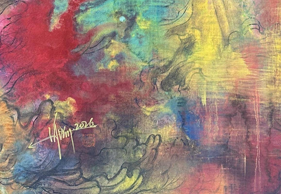尘境菩提系列｜火地晋 - 盘龙 作品图2