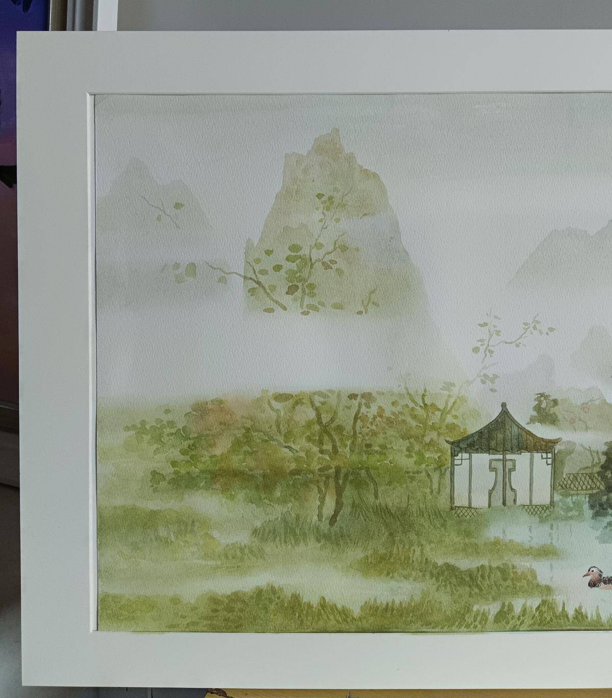 惜雲谷 - 杨刚石 作品图4