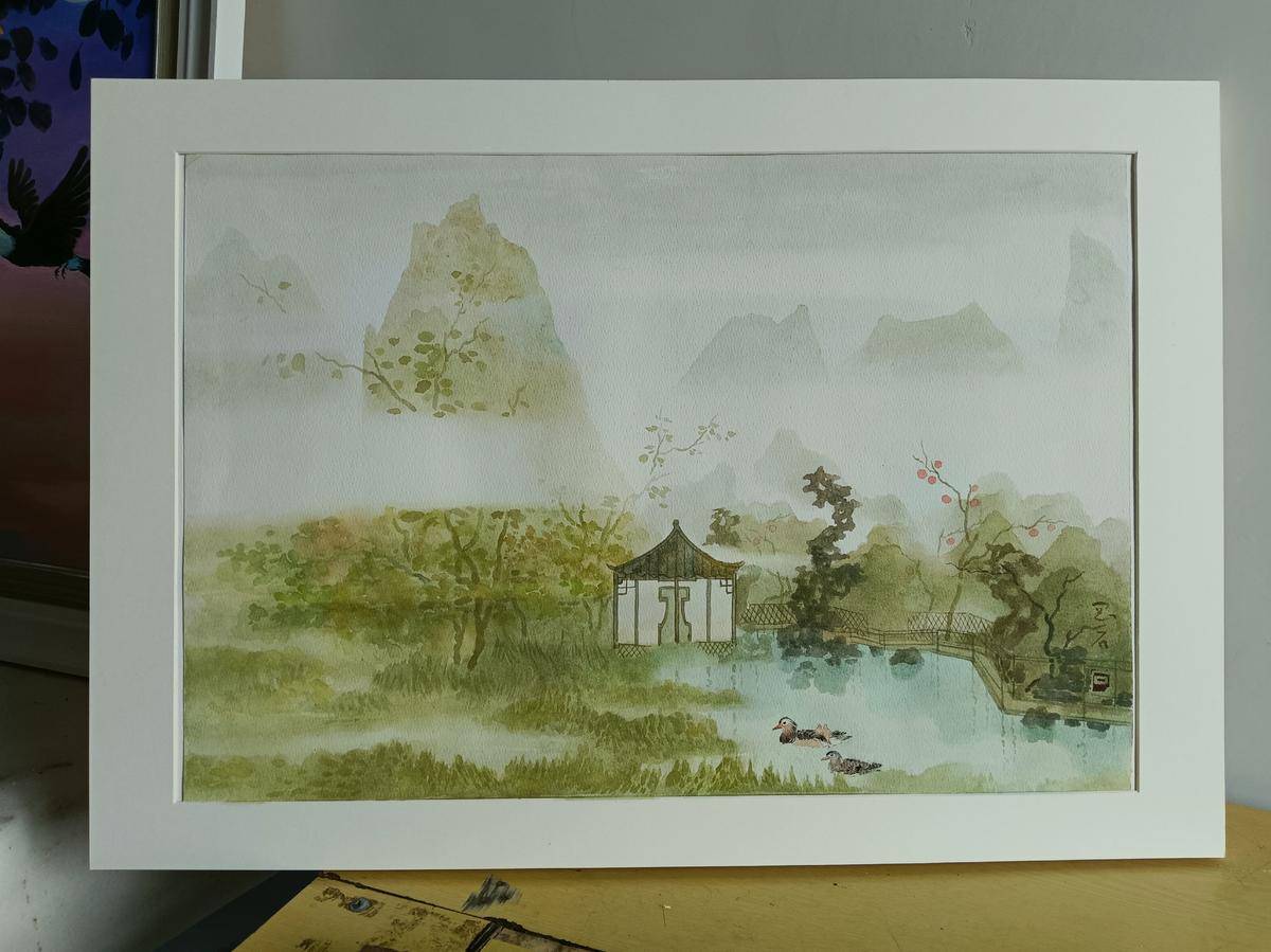 惜雲谷 - 杨刚石 作品图2