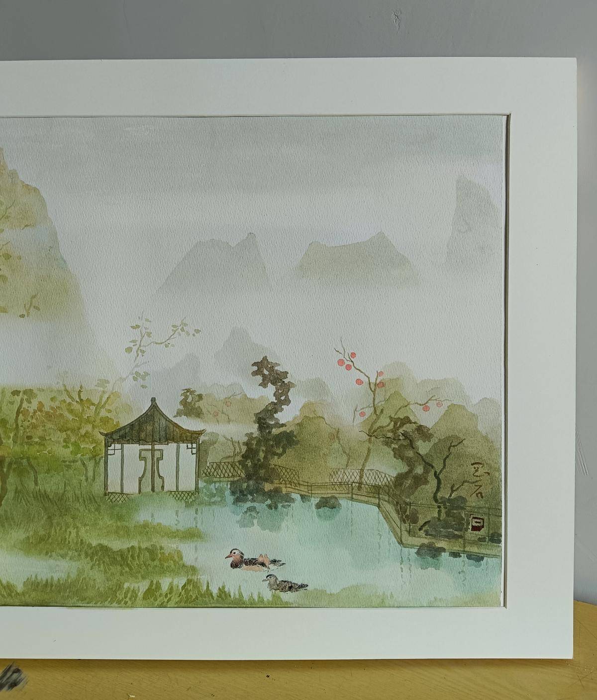 惜雲谷 - 杨刚石 作品图3