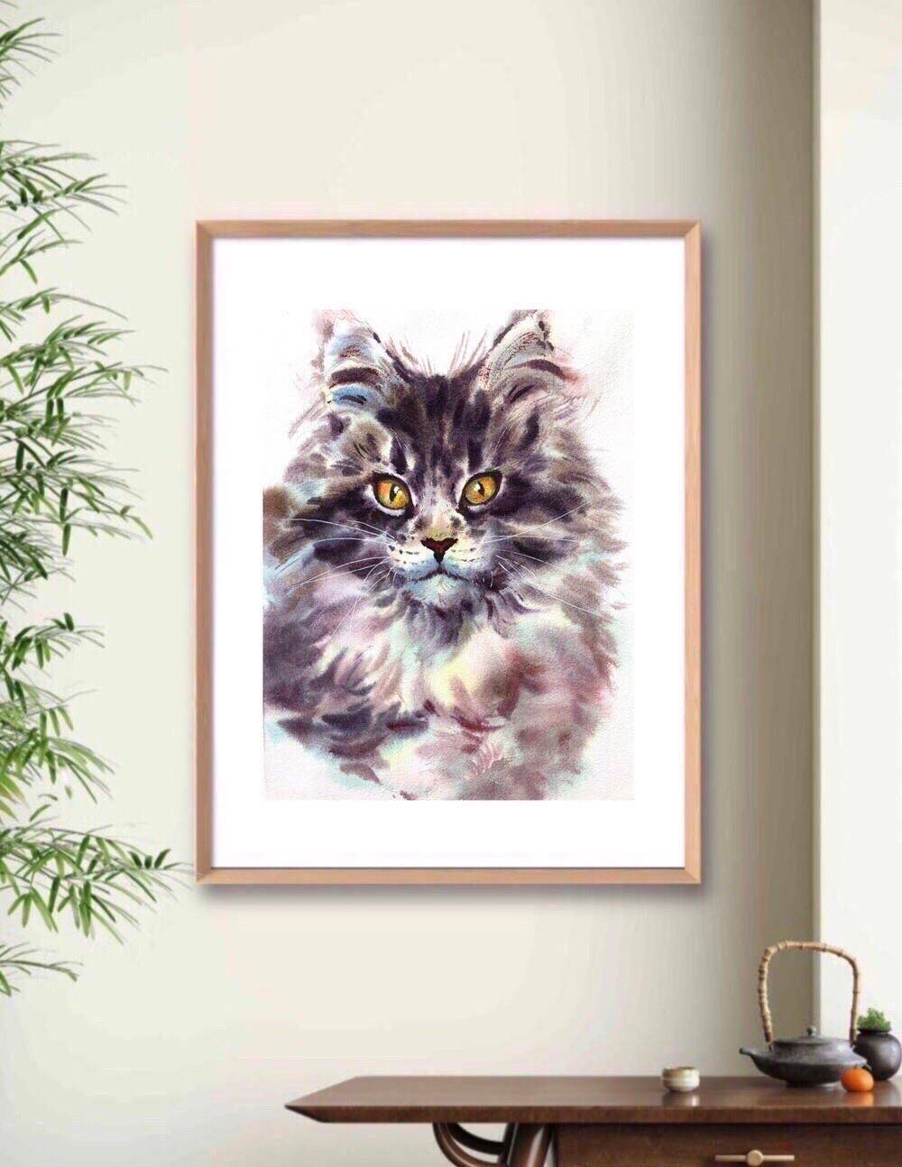 缅因猫 - 李田 作品图3