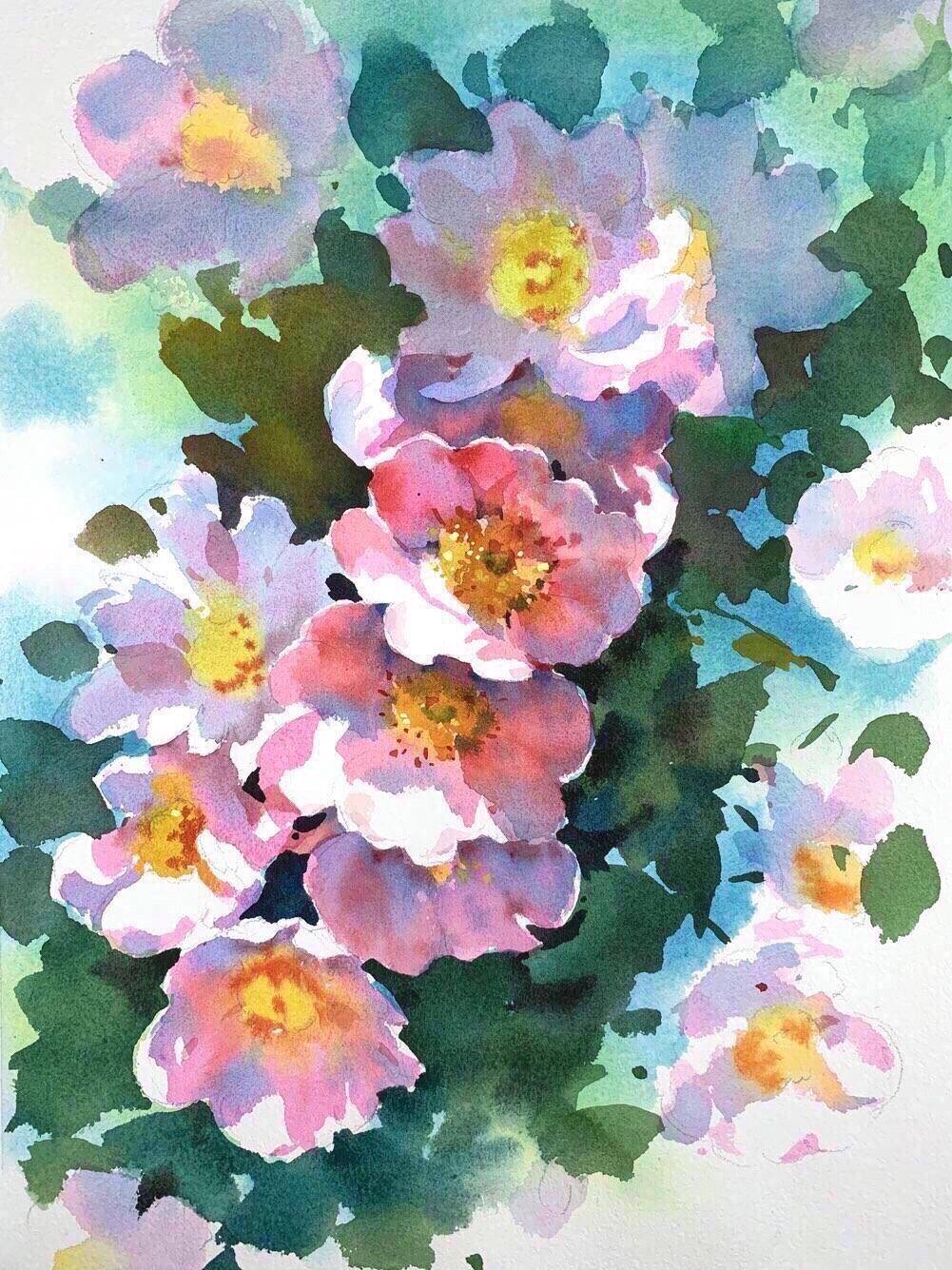 蔷薇 - 李田 作品图1