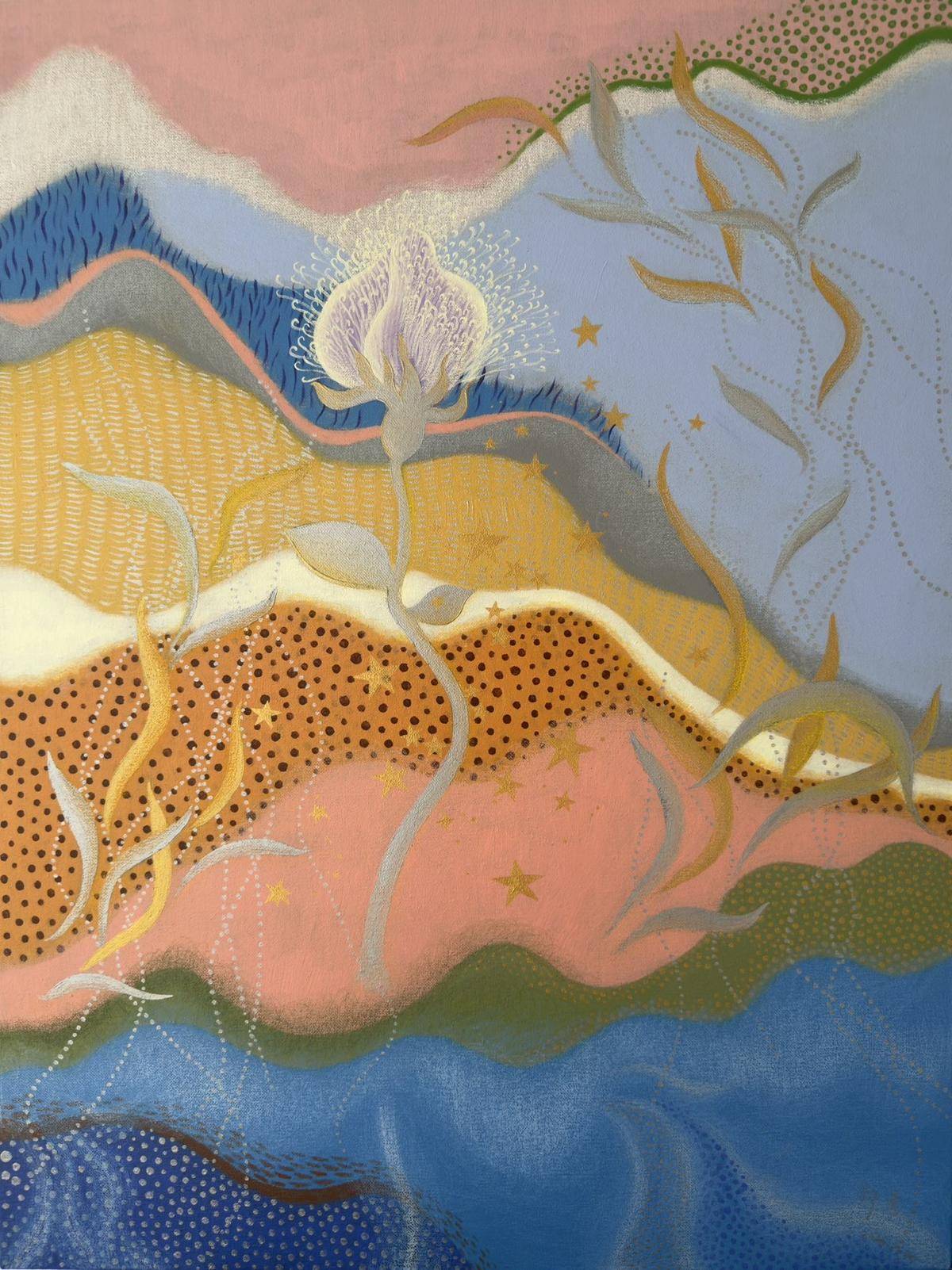 繁花星野 - 郑蓉 作品图1