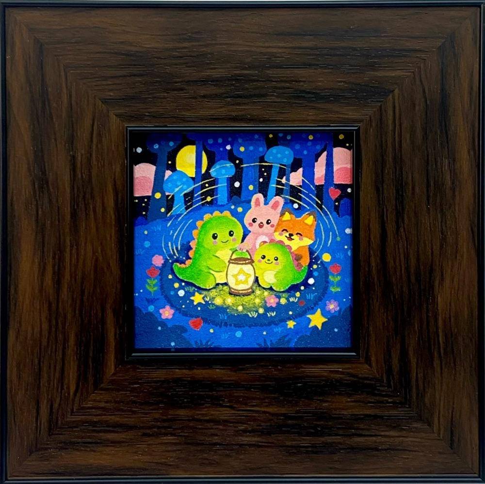 星光派对（赠画框） - 张鹏 作品图2