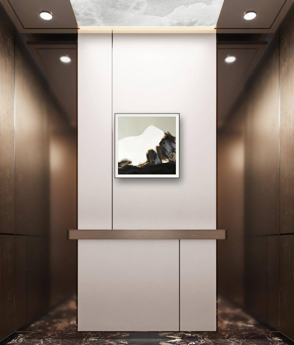 《雪山》其四 - 何翠婵 作品图4