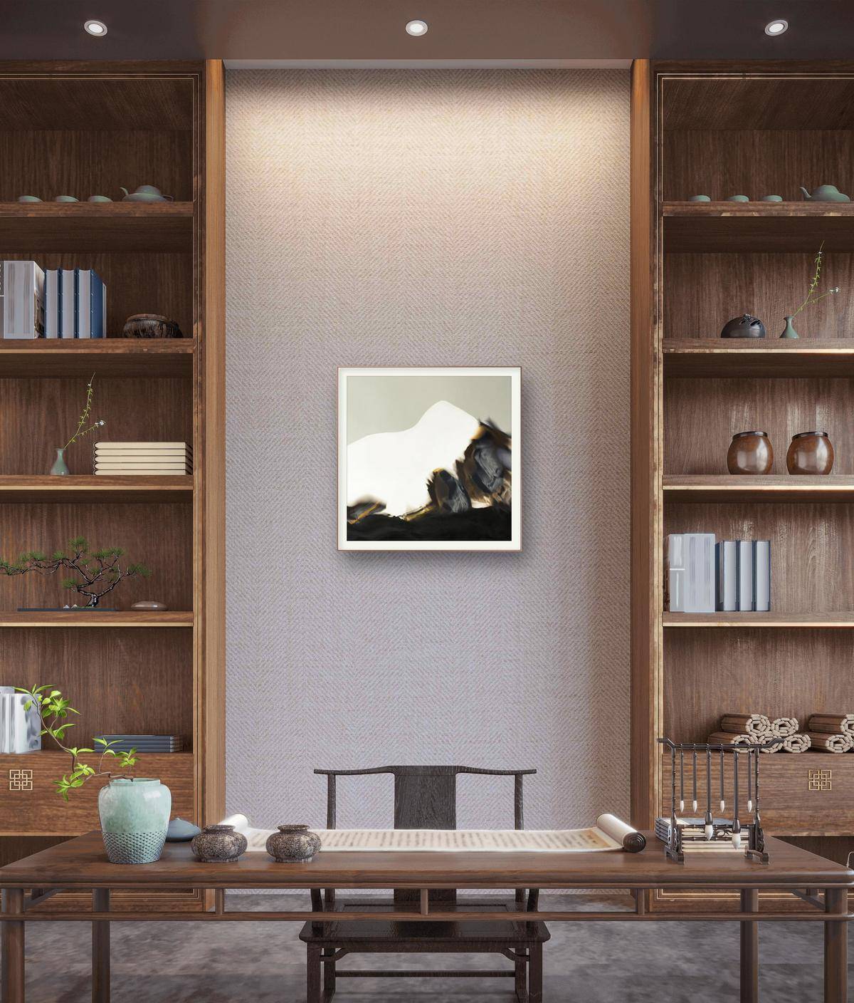 《雪山》其四 - 何翠婵 作品图10