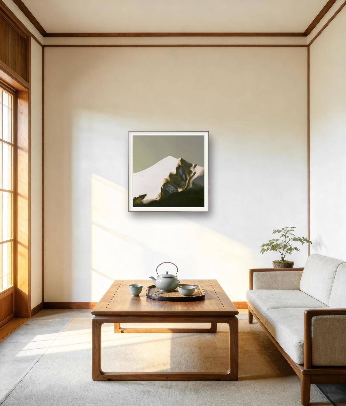 《雪山》其三 - 何翠婵 作品图6