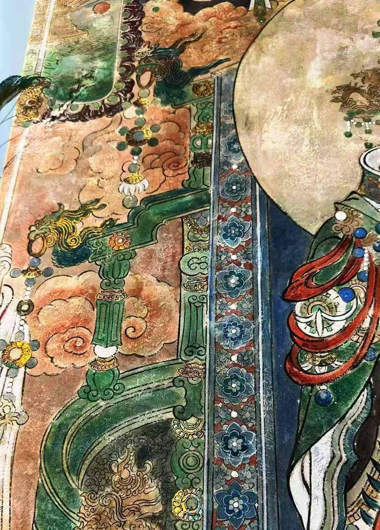 永乐宫西王母群像壁画 - 李沛璇 作品图7