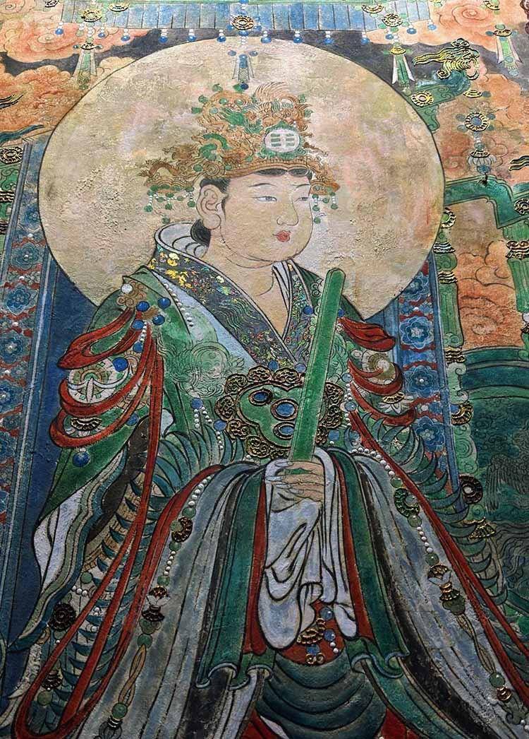 永乐宫西王母群像壁画 - 李沛璇 作品图4