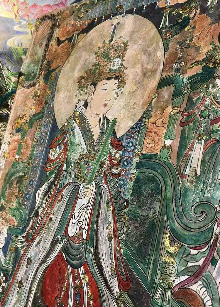 永乐宫西王母群像壁画 - 李沛璇 作品图8