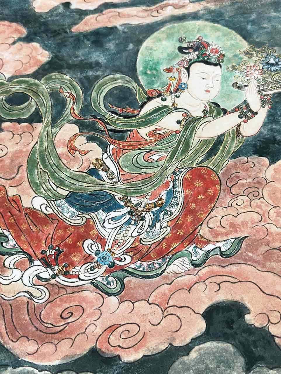 法海寺飞天壁画 - 李沛璇 作品图8