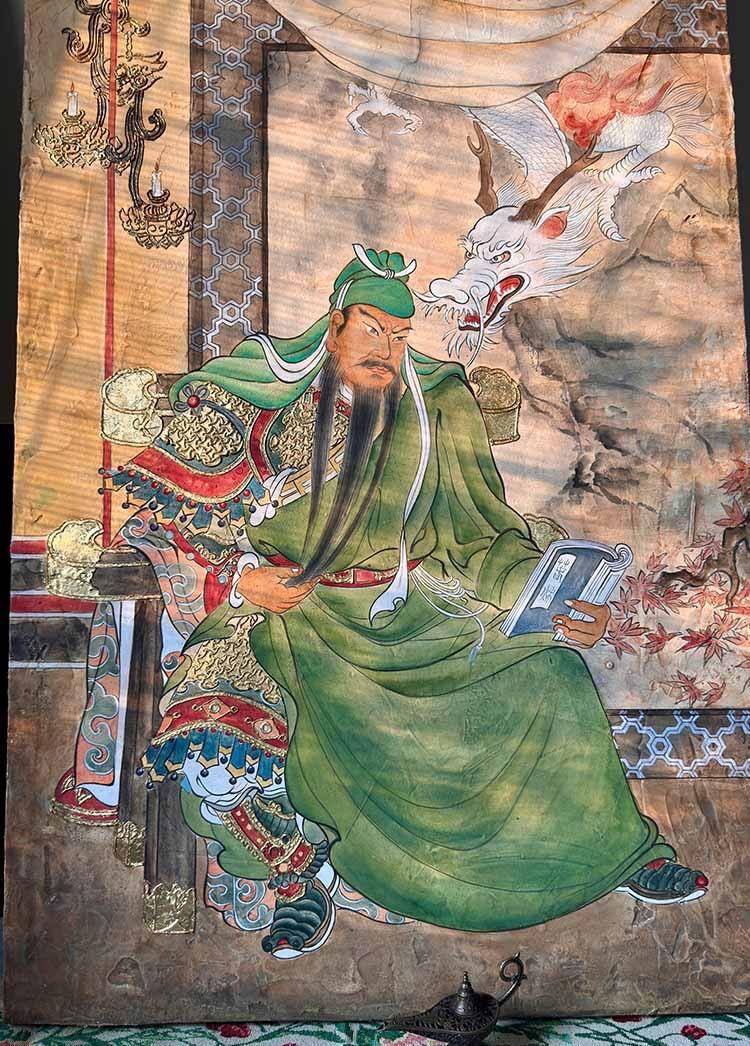 夜读春秋泥板壁画 - 李沛璇 作品图2