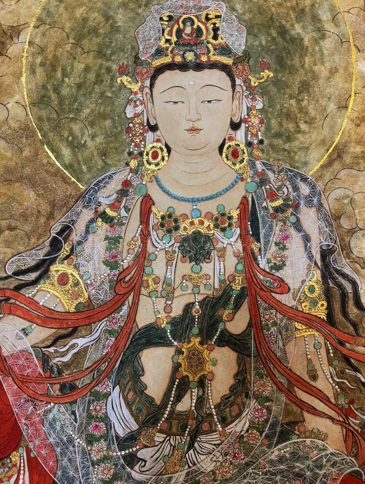 法海寺水月观音壁画 - 李沛璇 作品图8