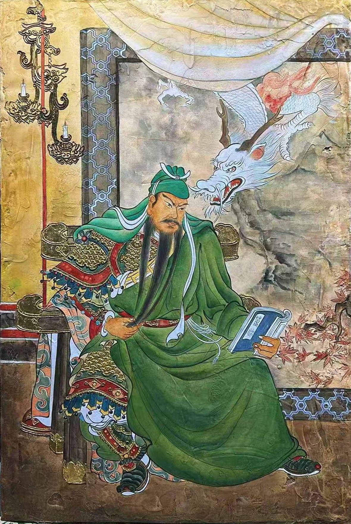 夜读春秋泥板壁画 - 李沛璇 作品图1
