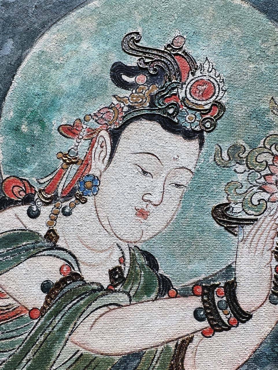 法海寺飞天壁画 - 李沛璇 作品图3