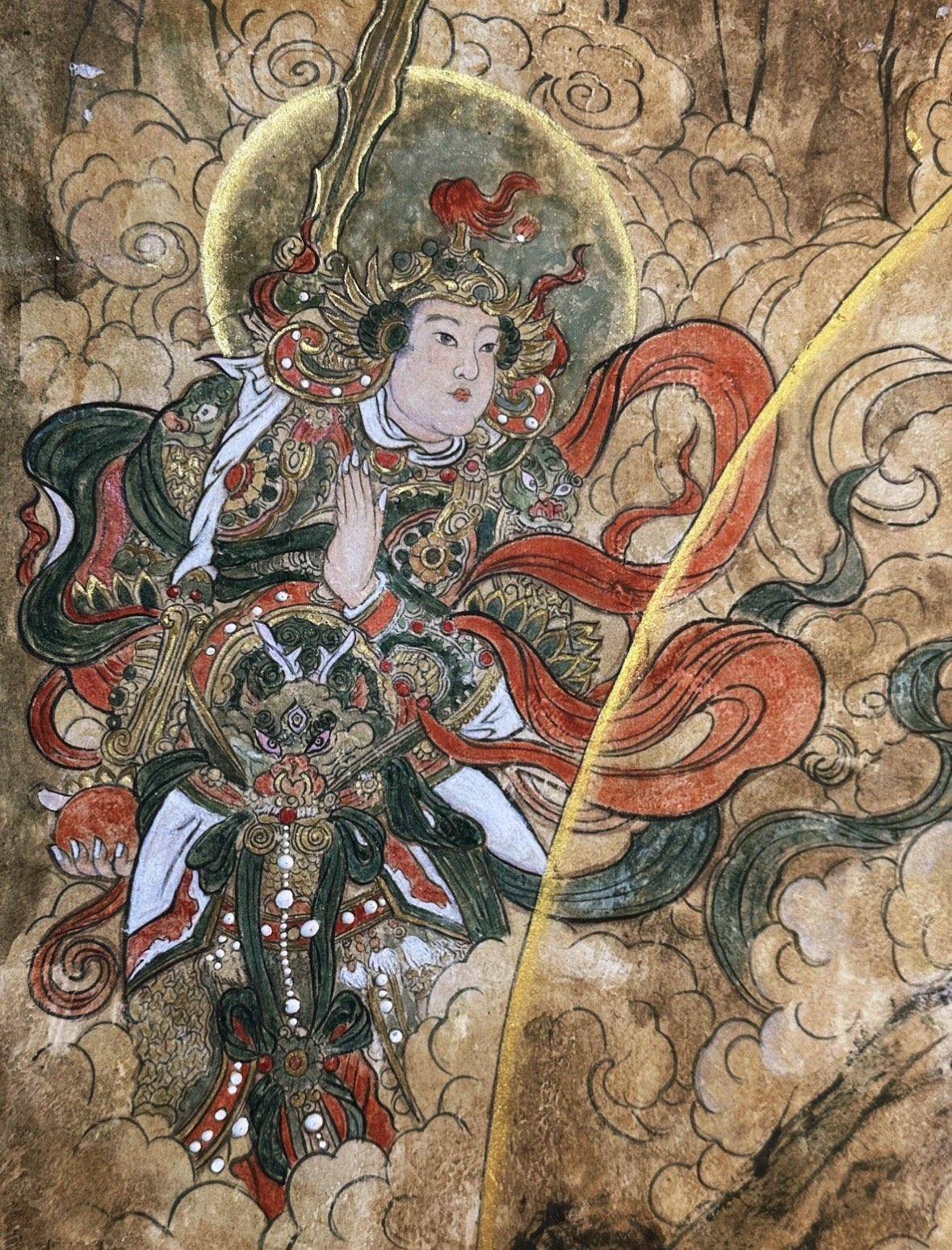 法海寺水月观音壁画 - 李沛璇 作品图6