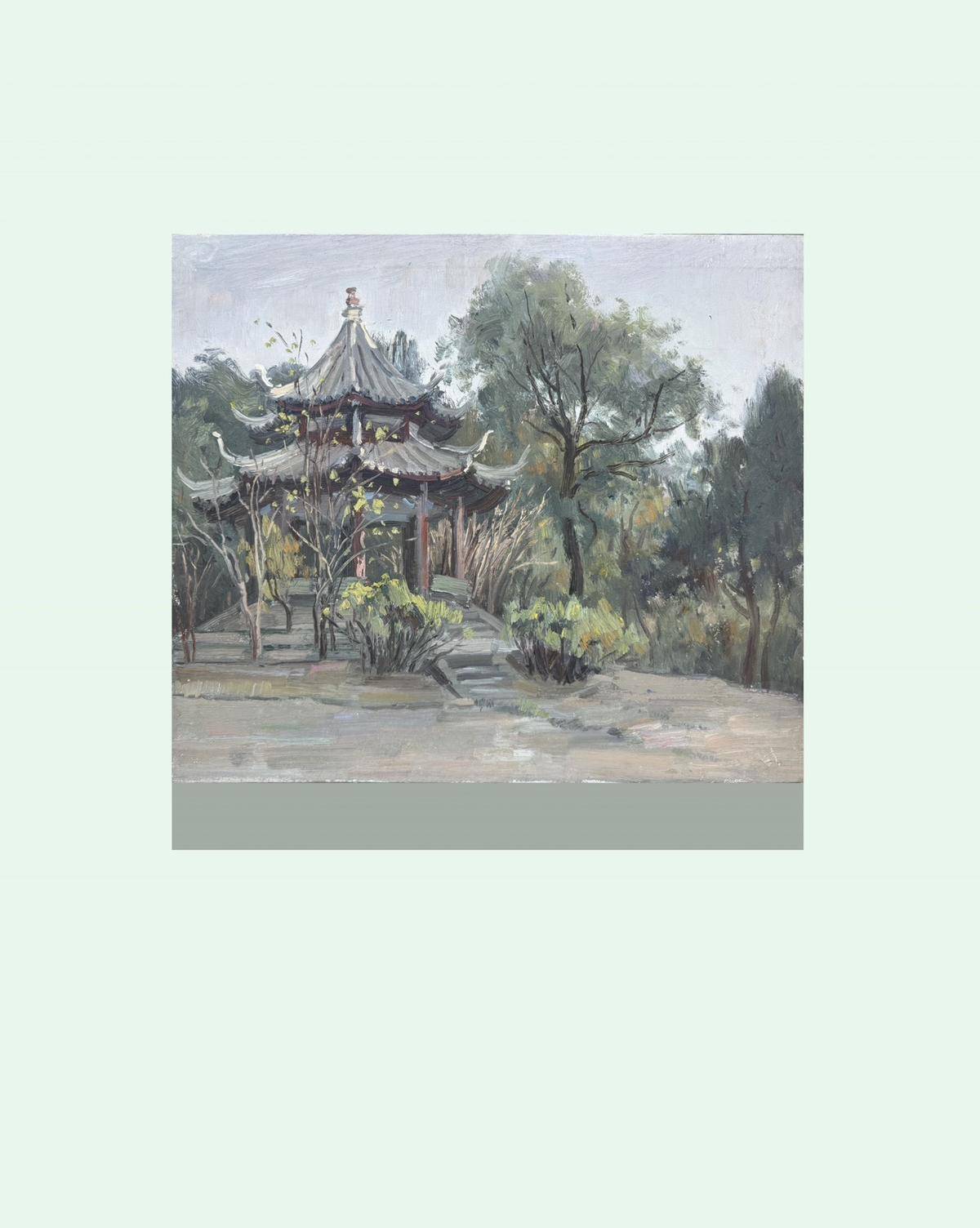 凉亭 - 张光志 作品图1