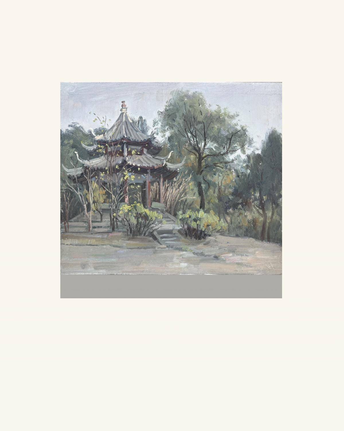凉亭 - 张光志 作品图4