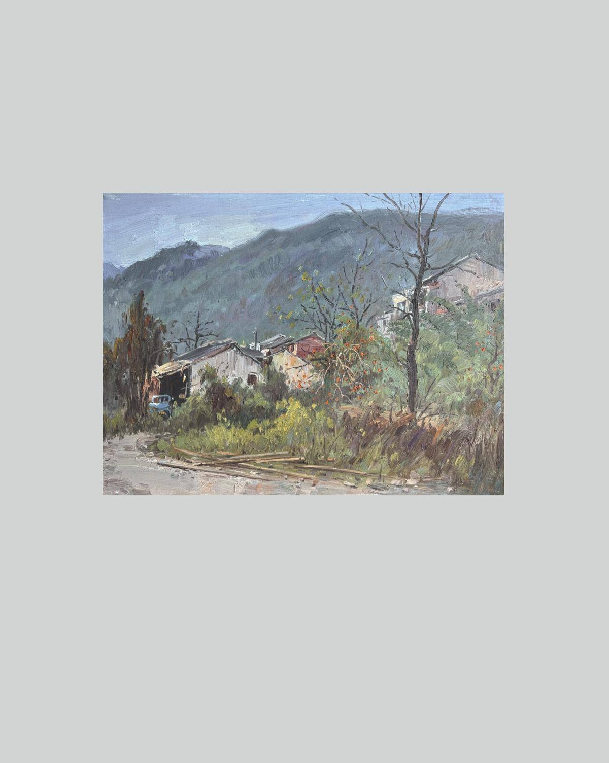 小山村 - 张光志 作品图3