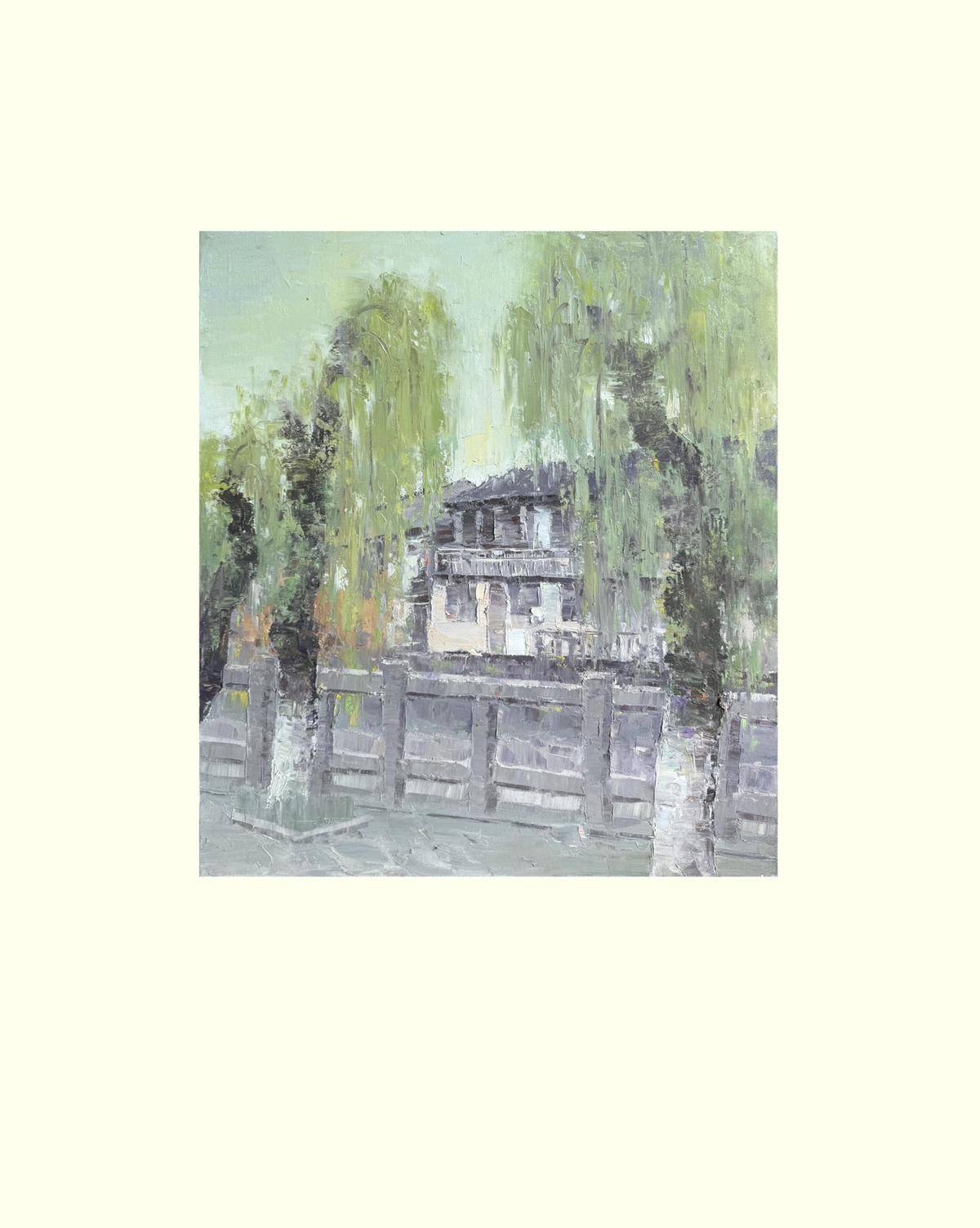 前溪路春色 - 张光志 作品图3