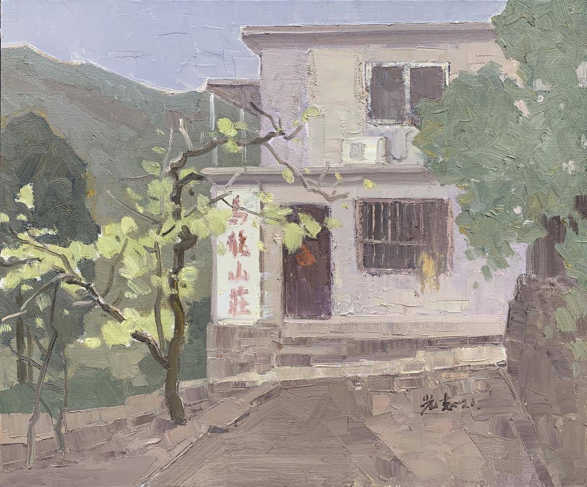 乌龙山庄 - 张光志 作品图3