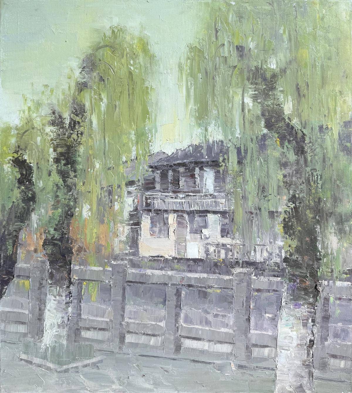 前溪路春色 - 张光志 作品图2