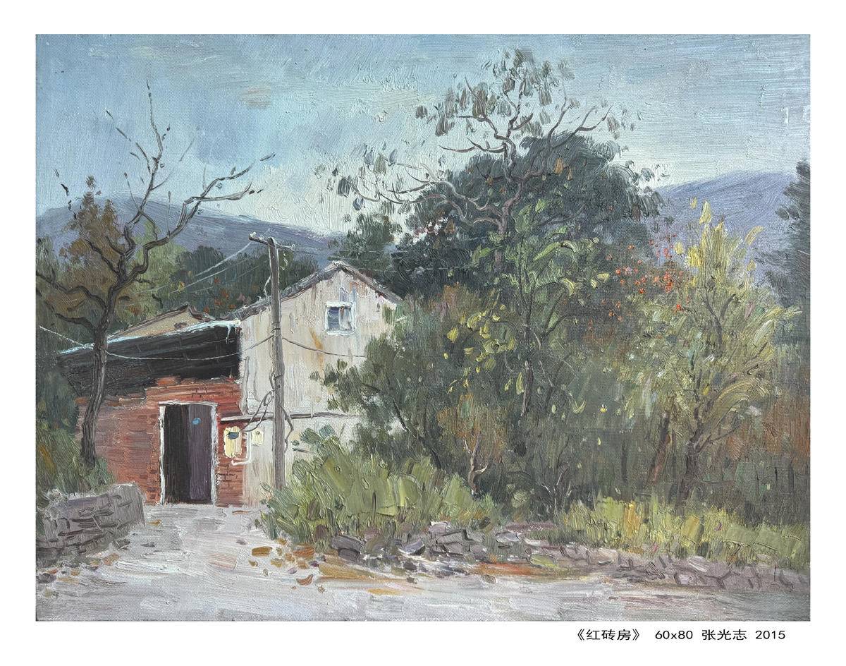 红砖房 - 张光志 作品图1