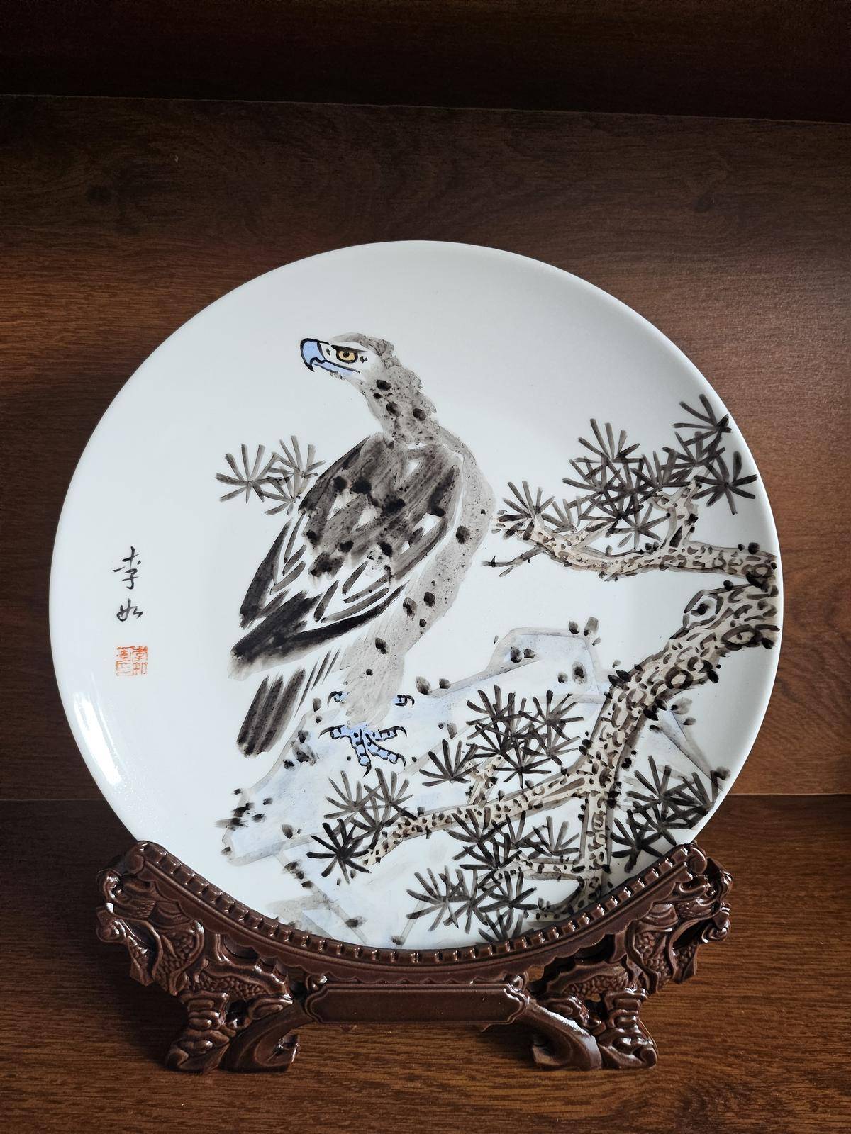 松上听风 - 李如 作品图1