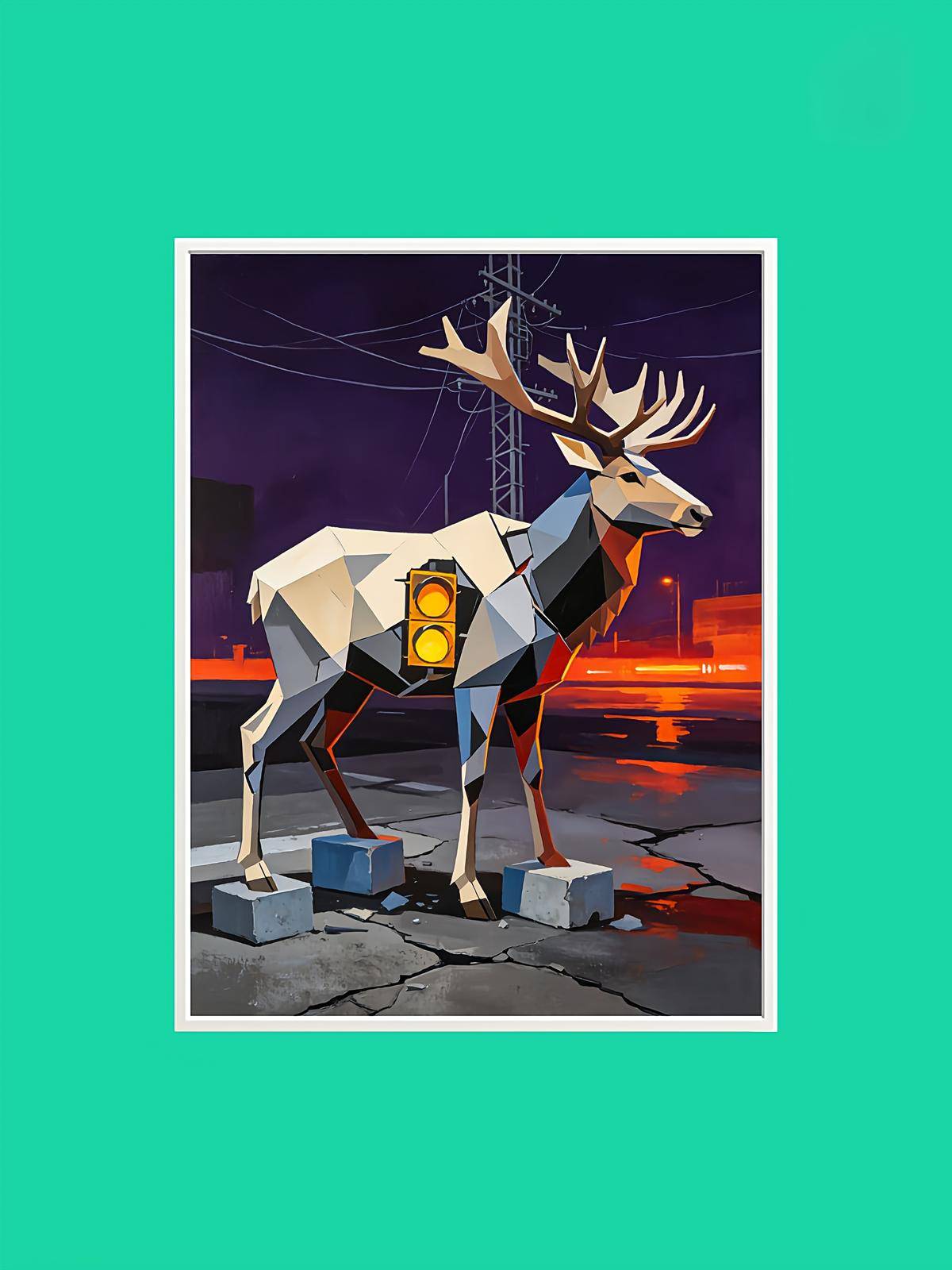 都市灵🦌 - 阿克朱力 作品图1