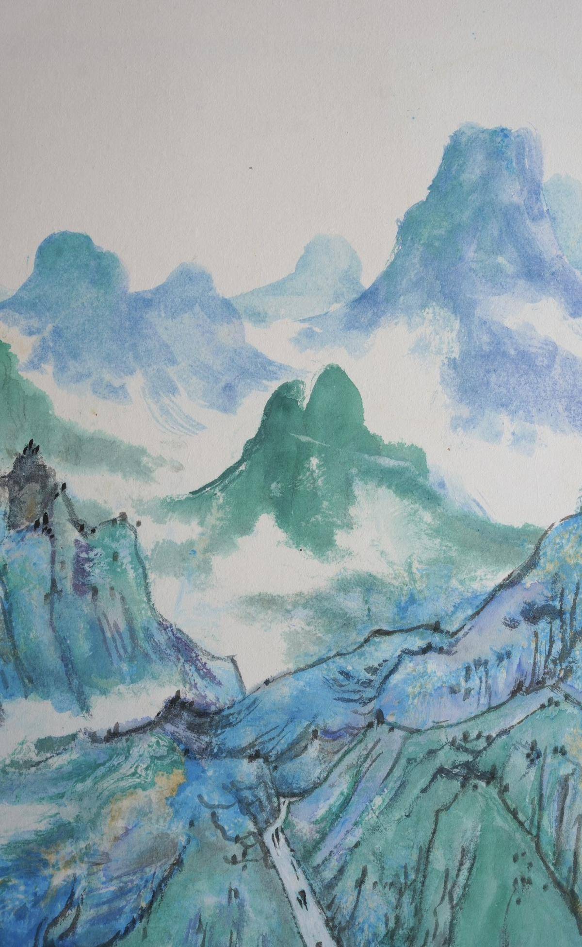 翠岭烟霞 - 肖祥辉 作品图5