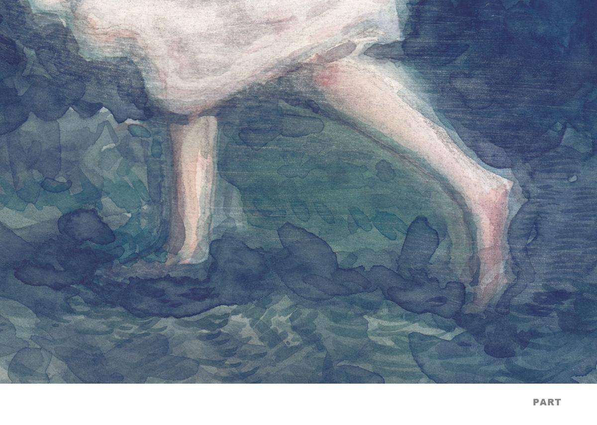阳光里/水彩 - 臧鹏 作品图5