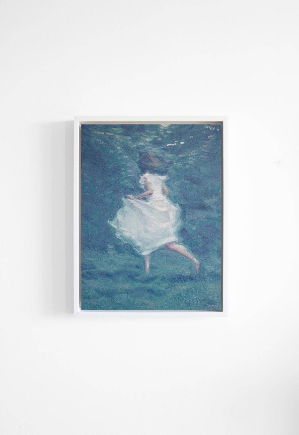 阳光里/油画作品 - 臧鹏 作品图3