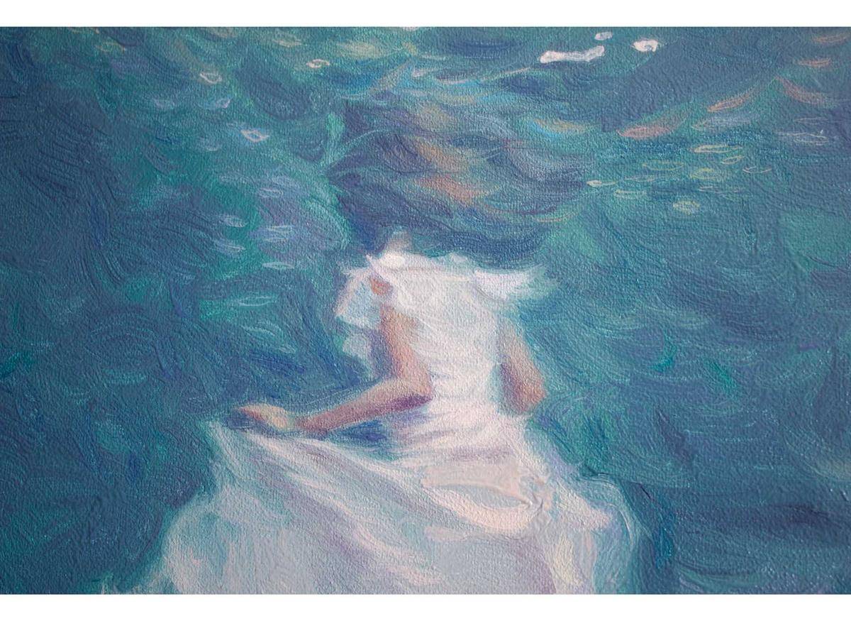 阳光里/油画作品 - 臧鹏 作品图4