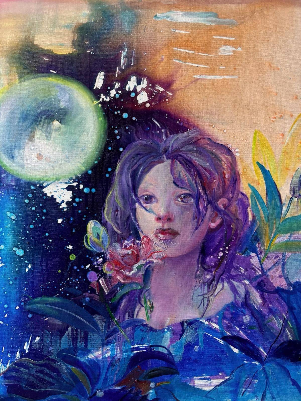 华月凝眸 - 石乙妍 作品图1