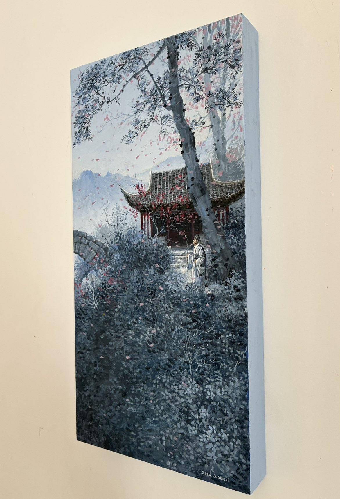 陆游诗意. 曾是惊鸿照影来 - 森仔 作品图3