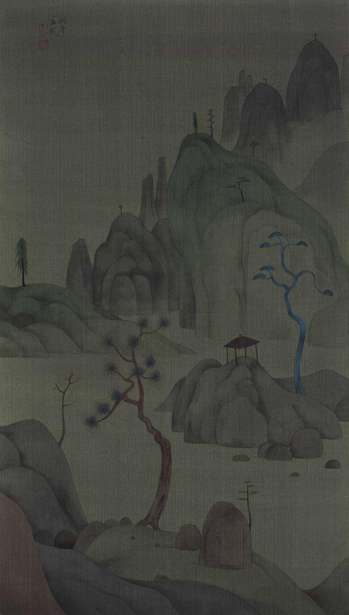 永夜境&middot;性山 - 黄华斌 作品图1