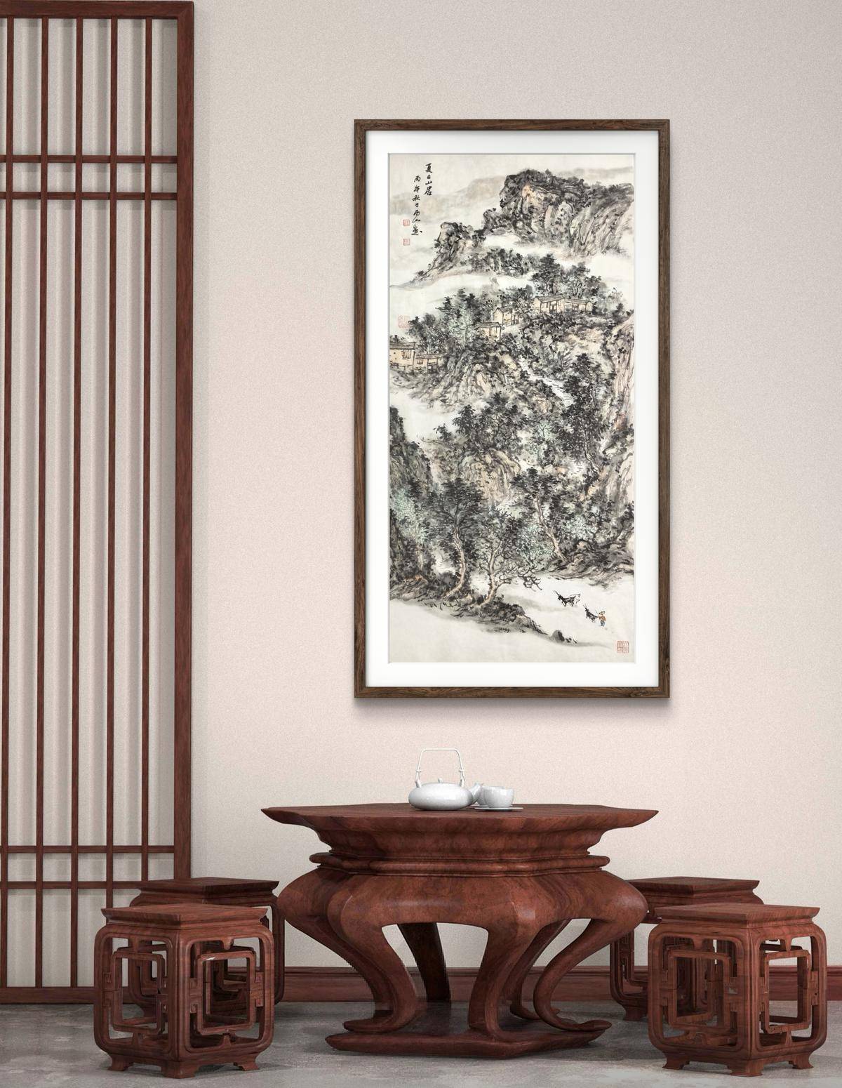 夏日山居 - 高雪涛 作品图10