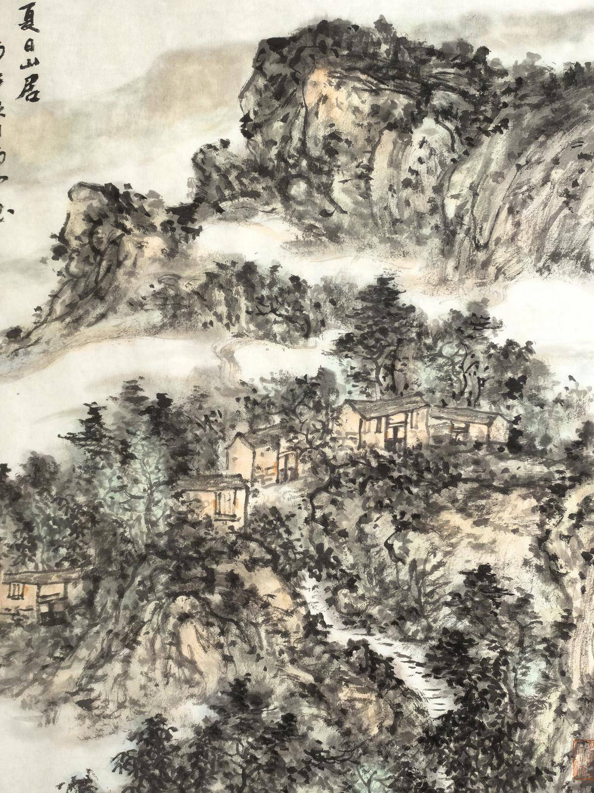 夏日山居 - 高雪涛 作品图4