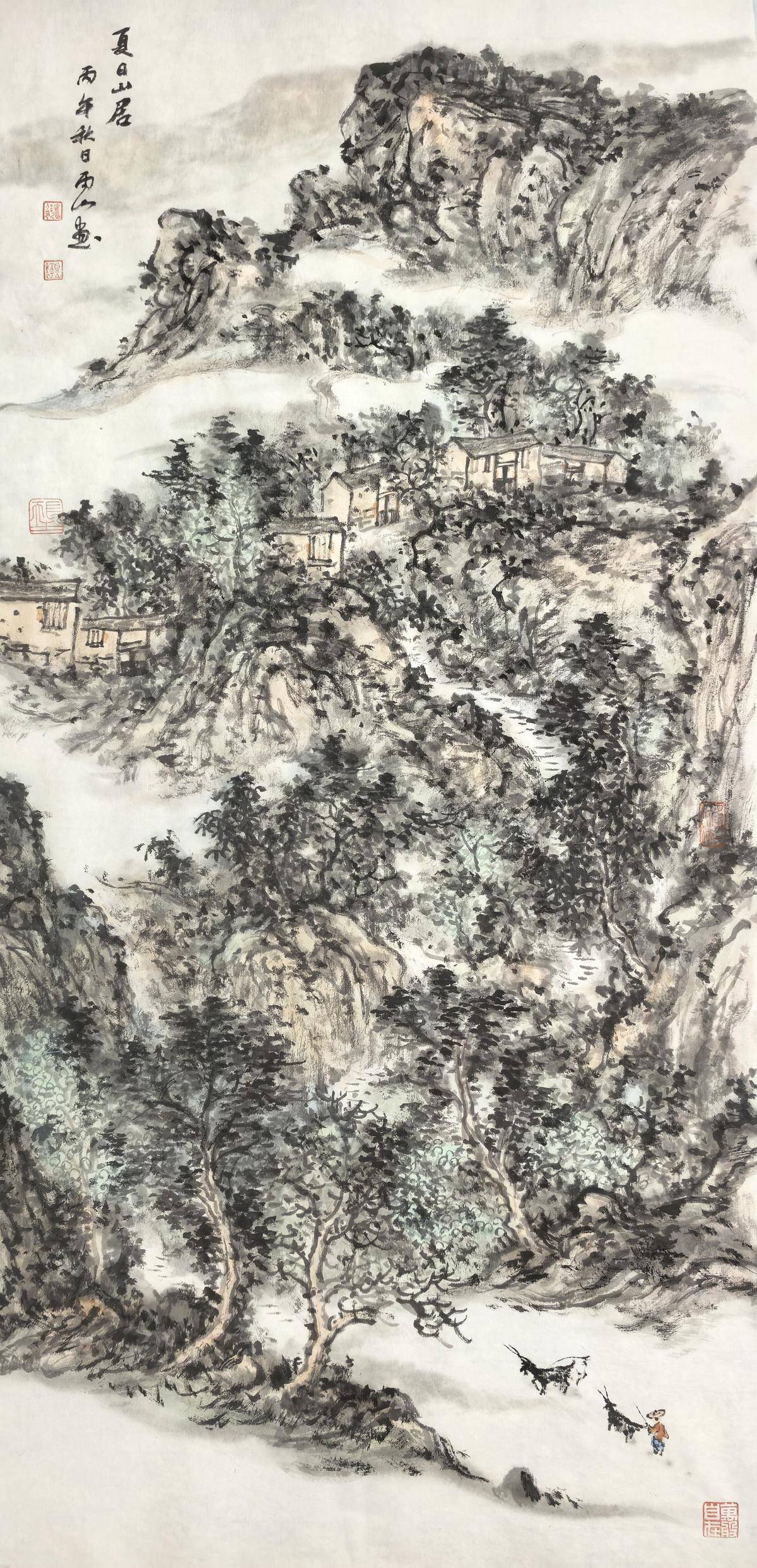 夏日山居 - 高雪涛 作品图2