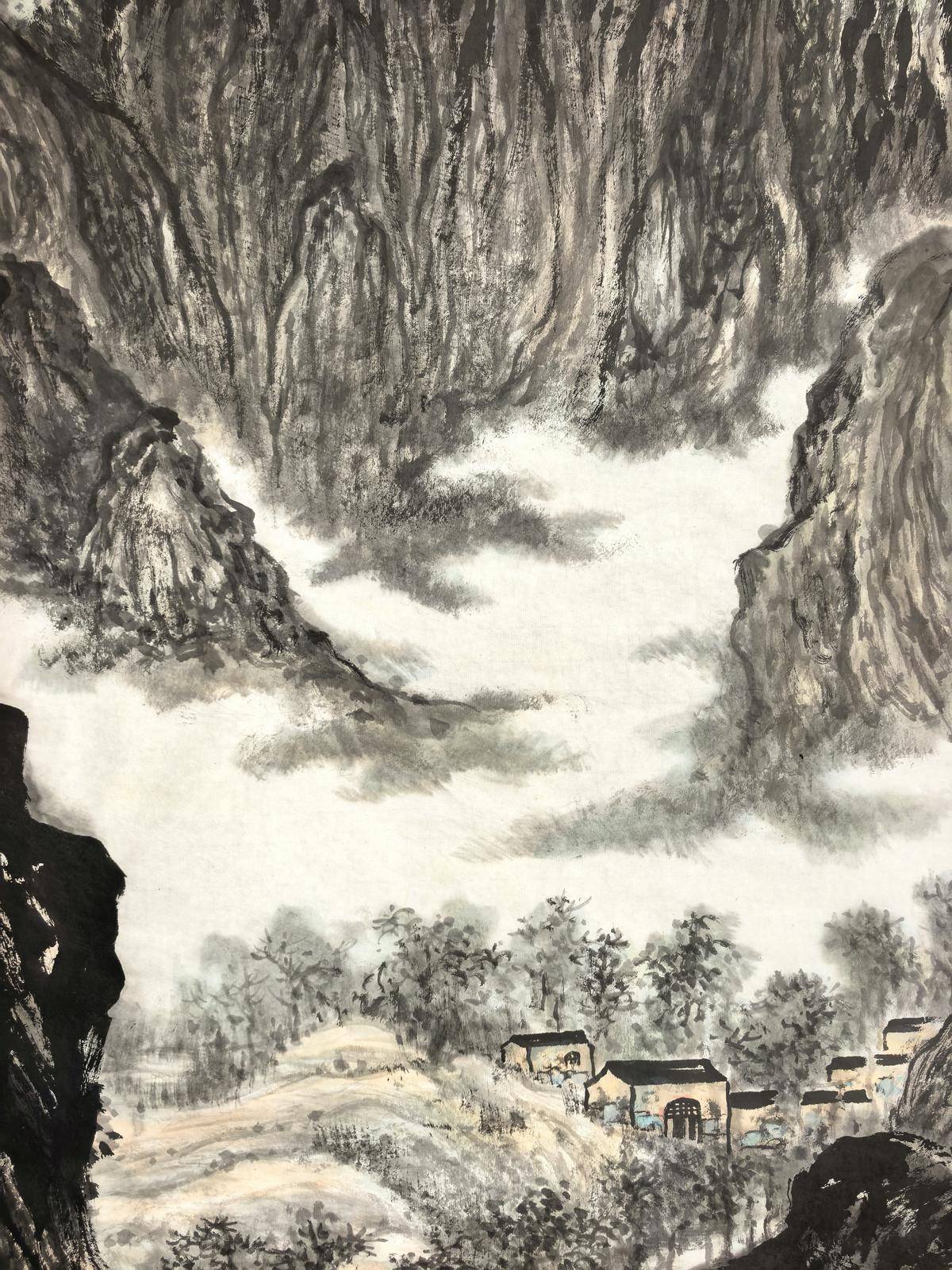 山乡皓月 - 高雪涛 作品图6